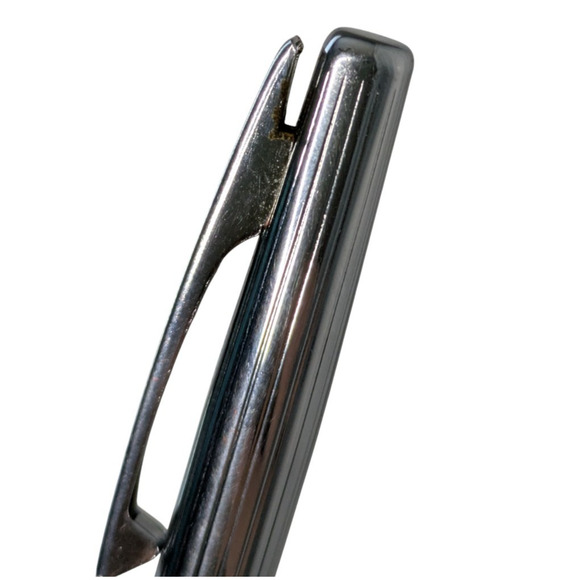 Vintage Sheaffer Snorkel Blue Chrome Mechanical Pencil and Hudson Pen Untested - Picture 7 of 13